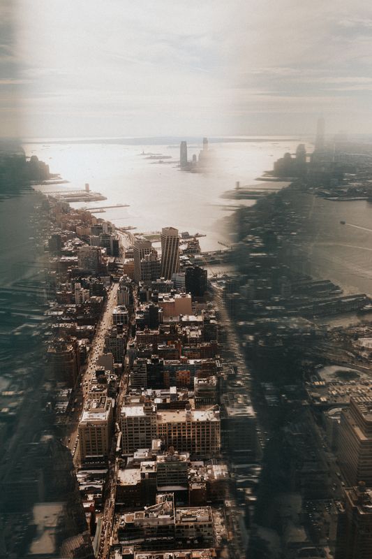 Manhattan from above
