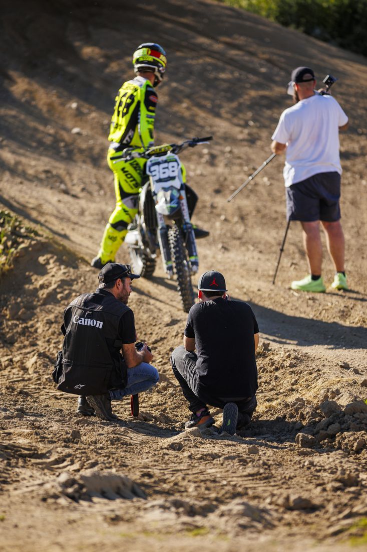 Motocross brand shoot